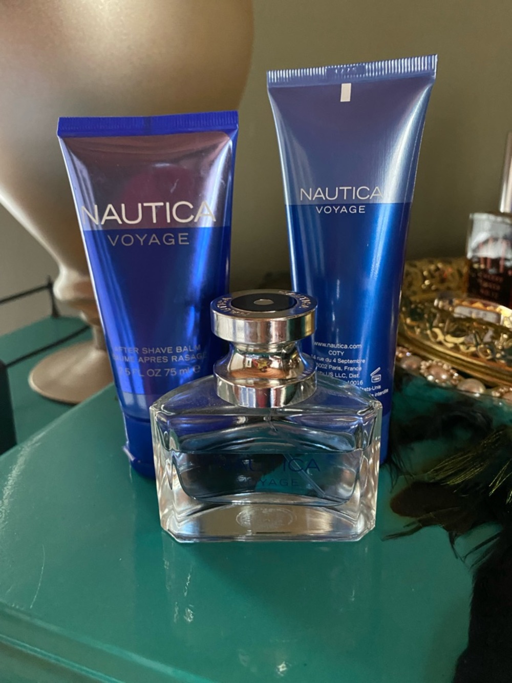 Nautica Voyage Cologne and Aftershave Trio